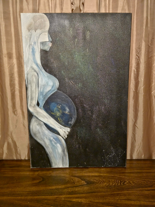 Mother Earth Oil Painting